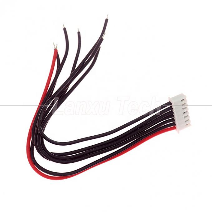 Fios de silicone JST XH 2.5mm 2s 3s 4s 5s 6s 7 Pin Lipo Bateria Balance Plomo Cable de extensão de carregador 1
