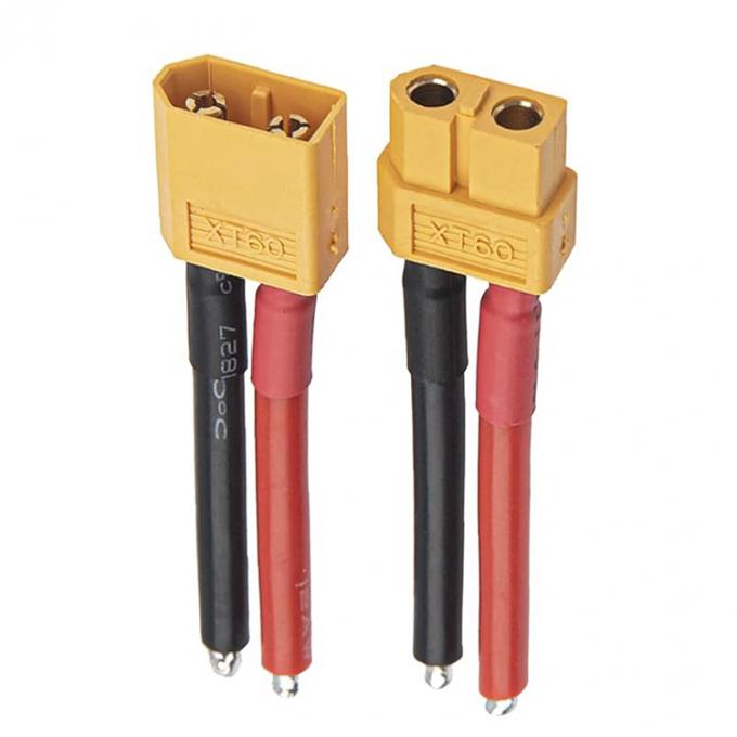 Conector de alta qualidade XT60 macho-fêmea 12AWG cabo de extensão de fio de silício para RC Lipo Bateria FPV Drone de corrida 4