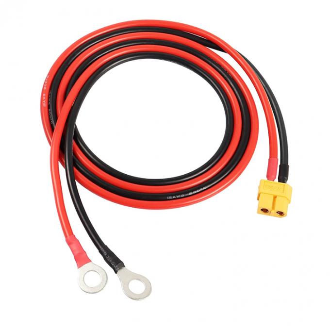 12AWG Silicon Wire XT60 XT60H Macho Fêmea para O Ring Terminal Cable para RC Avião Carros de brinquedo Lipo Bateria FPV Drone de corrida 2