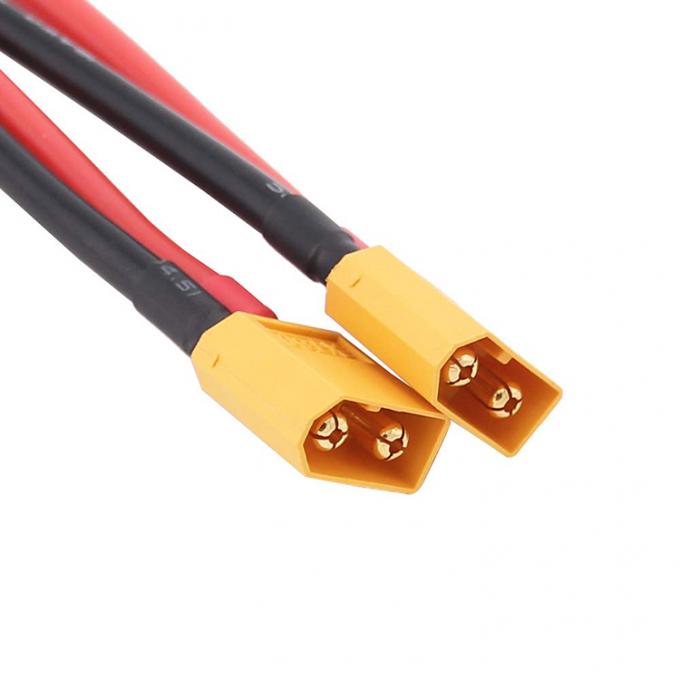14AWG XT60 Plug masculino para 4mm Banana Connector Cable para RC Lipo Battery Charge FPV Drone 3