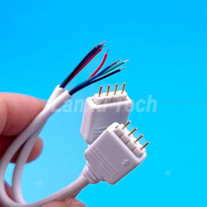 5050 LED Light Strip RGB 4 PIN Conector Cable 0