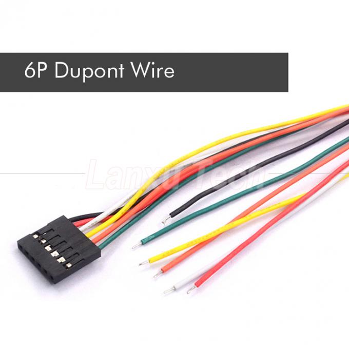 10cm 20cm 30cm 50cm 2 Pin 3 4 5 6 8 10 Pin Dupont 2.54mm Conector Cable Jumper Wire Harness 6