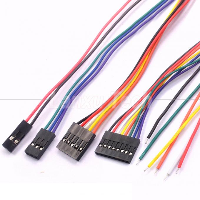 10cm 20cm 30cm 50cm 2 Pin 3 4 5 6 8 10 Pin Dupont 2.54mm Conector Cable Jumper Wire Harness 11