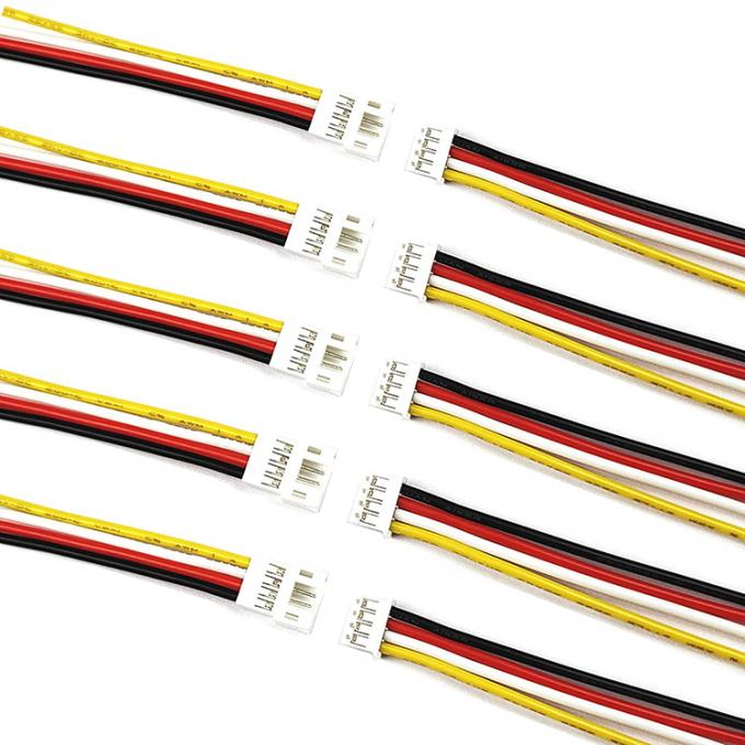 Mini JST PH 2.0 4 Pin macho Female Micro Connector Plug Wire Cable para Robô de Luz LED 0