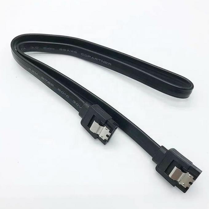 Alta velocidade 6Gbps taxa de dados Sata cabo de alimentação para disco rígido HDD SSD 3