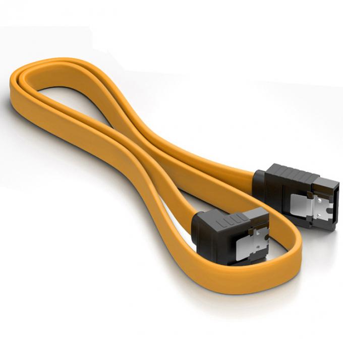 Alta velocidade 6Gbps 90 graus ângulo direito Sata conector cabo para disco rígido 5