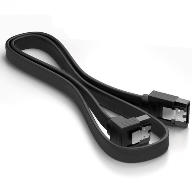 Alta velocidade 6Gbps 90 graus ângulo direito Sata conector cabo para disco rígido 7