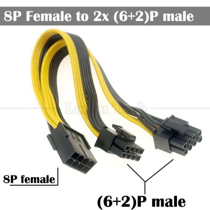 Cabo de alimentação ATX 24PIN a 18PIN para computador 1
