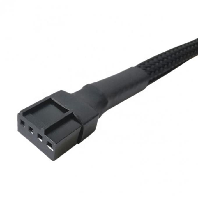 placa-mãe CPU 4 PIN Conector PC Case Controle de temperatura Fano de resfriamento Y Splitter Extensão PWM cabo 4