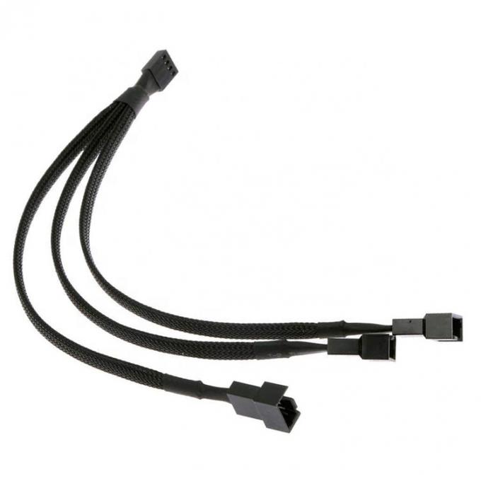 1 a 3 CPU 4 PIN Connector PC Case Controle de temperatura Fano de resfriamento Y Splitter Extension PWM Cable 4