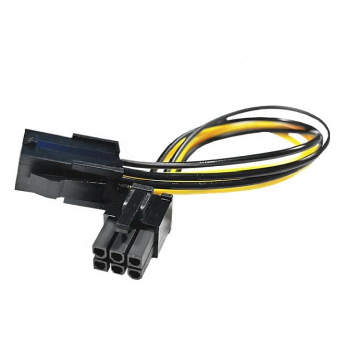 PCI-E 6 Pins para 6 Pins GPU ATX de vídeo gráfico de macho para fêmea PCIE PCI Express cabo de alimentação 4