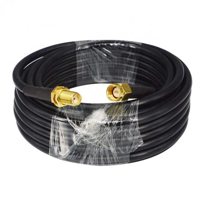 Homem para mulher RG174 RG178 RG316 RG58 Montagem de cabo coaxial de antena RF 5