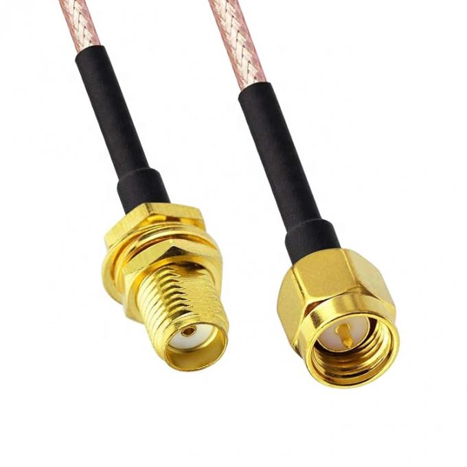 Conectores de adaptador de RF de montagem masculina para SMA 1