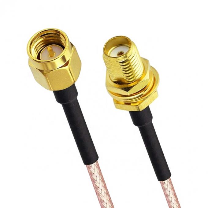 Conectores de adaptador de RF de montagem masculina para SMA 3