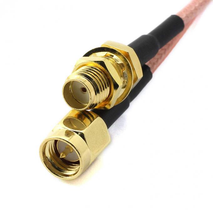 RG316 Coaxial RF SMA Homem para SMA Fêmea Jumper Connector Antenna Extender Extension Cable para Wifi Ham Radio GPS 2