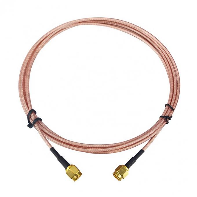 RG316 SMA RF coaxial para SMA Conector Assembly Antenna Extender Jumper Extension Cable para Wifi FPV TV 4