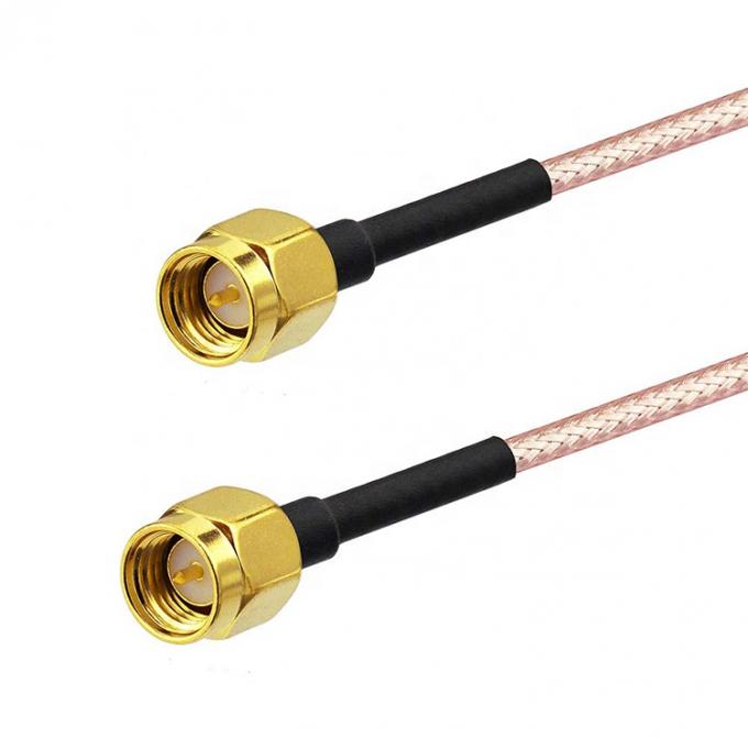 RG316 SMA RF coaxial para SMA Conector Assembly Antenna Extender Jumper Extension Cable para Wifi FPV TV 1