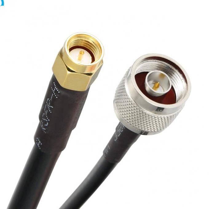 Antenna personalizada SMA macho a N Tipo Pigtail RF cabo de extensão coaxial para antena Wifi GPS 1