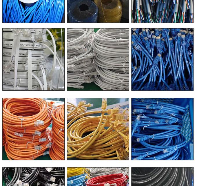 1m 5m 10m UTP FTP Shield Cat5 Cat5e Cat6 Ca6a Cat7 RJ45 Flat Ethernet Patch Network Lan Cable para Router 2