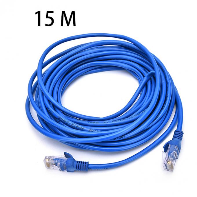 Customizado 1m 5m 10m 100m Cat5 Cat5e Cat6 Cat7 STP UTP RJ45 Patch Cord Lan Ethernet Network Cable 8