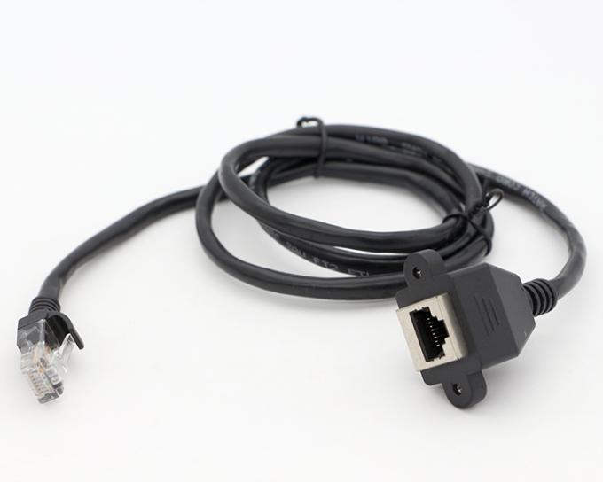 Cable de extensão de montagem de painel RJ45 7