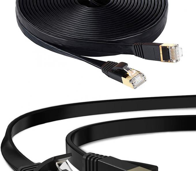 1M 3M 5M UTP FTP STP SFTP Shield Cat5 Cat5e Cat6 Ca6a Cat7 RJ45 Flat Network Lan Ethernet Patch Cable para Computador 1