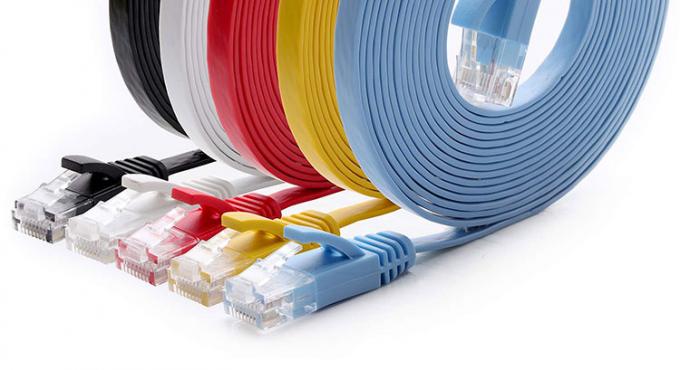 1M 3M 5M UTP FTP STP SFTP Shield Cat5 Cat5e Cat6 Ca6a Cat7 RJ45 Flat Network Lan Ethernet Patch Cable para Computador 6