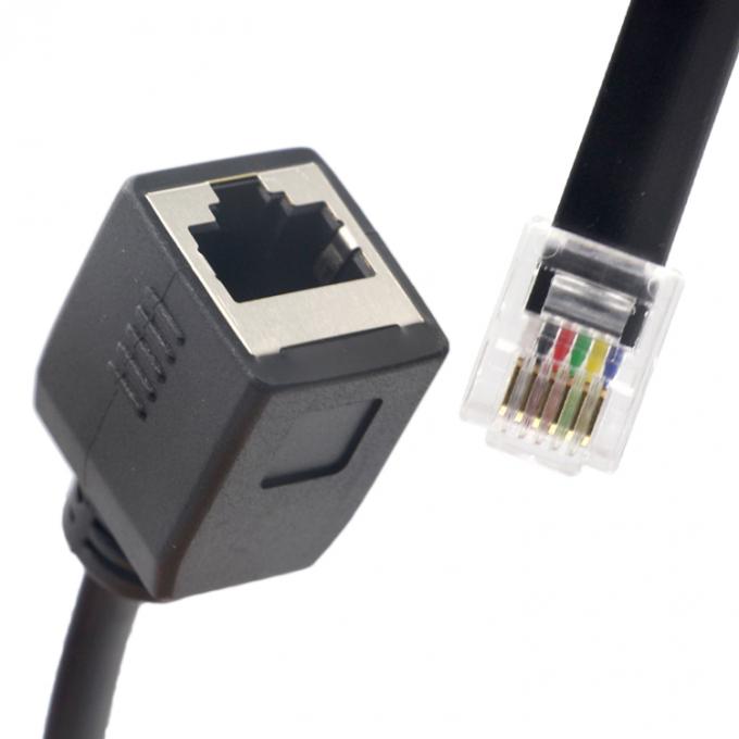 Personalização Cabo de extensão de rede Ethernet de macho para fêmea Cat5 Cat5e Cat6 Cat7 8P8C RJ45 8p8c 0
