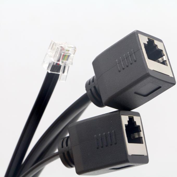 Personalização Cabo de extensão de rede Ethernet de macho para fêmea Cat5 Cat5e Cat6 Cat7 8P8C RJ45 8p8c 3
