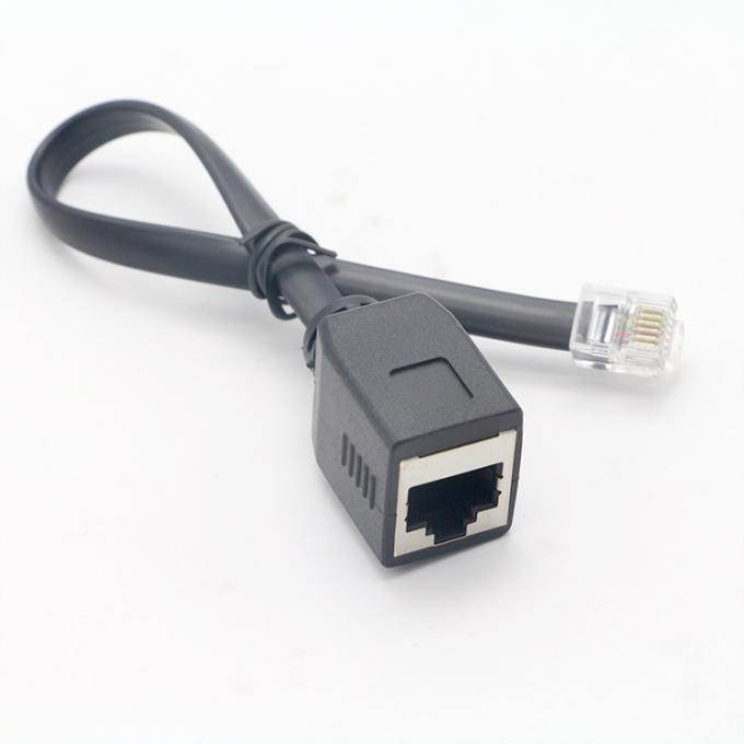 Personalização Cabo de extensão de rede Ethernet de macho para fêmea Cat5 Cat5e Cat6 Cat7 8P8C RJ45 8p8c 4
