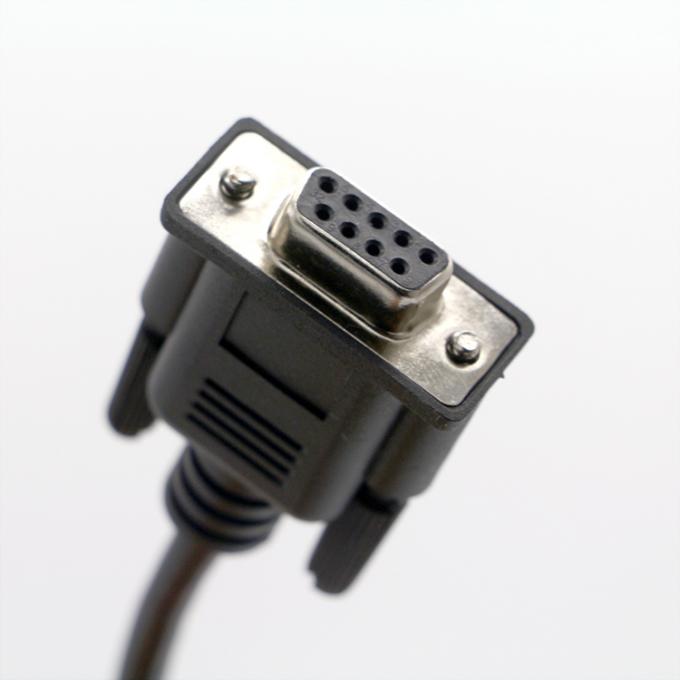 DB9 Fêmea RS232 Serial para RJ45 Fêmea Socket Cable 2