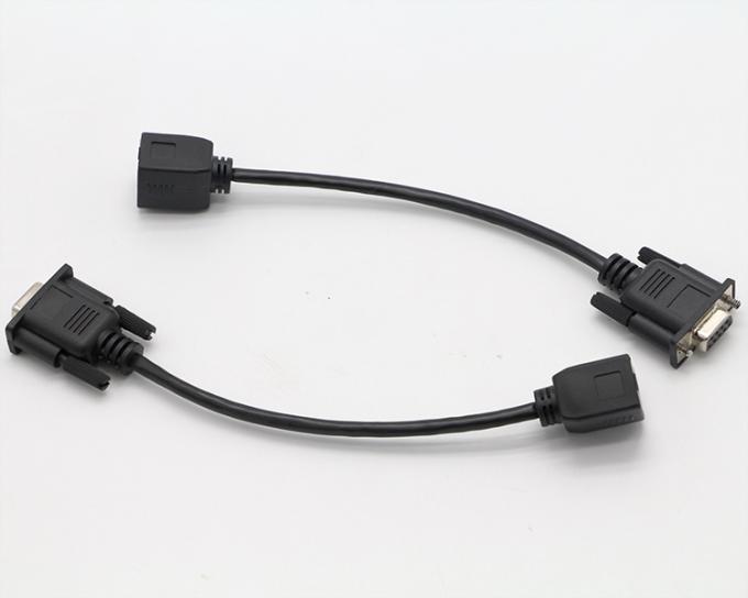 DB9 Fêmea RS232 Serial para RJ45 Fêmea Socket Cable 5