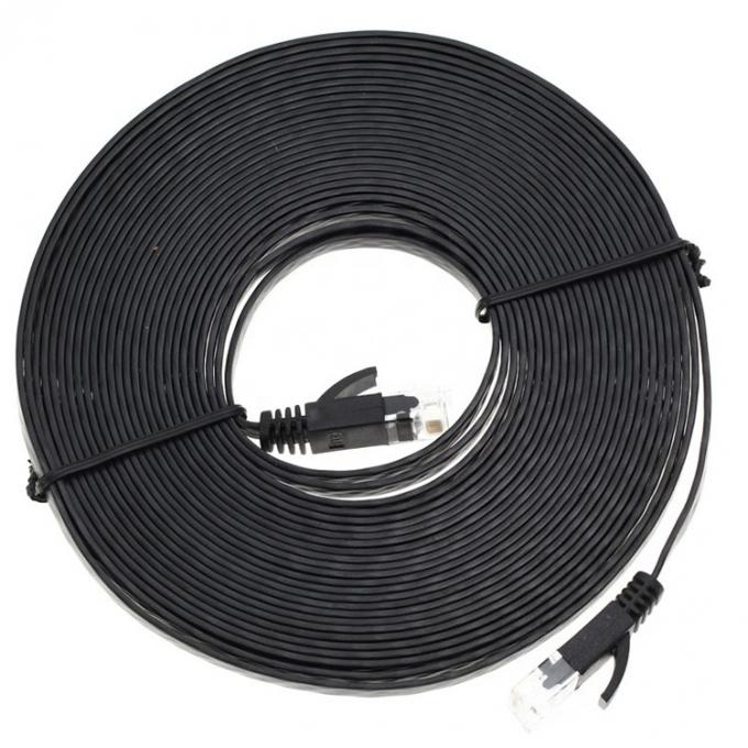 UTP STP Industrial Cat5 Cat5e Cat6 Cat7 Cat8 Flat RJ45 Patch Cord Rede Lan Cabo de extensão Ethernet 1