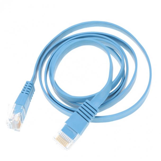 UTP STP Industrial Cat5 Cat5e Cat6 Cat7 Cat8 Flat RJ45 Patch Cord Rede Lan Cabo de extensão Ethernet 2