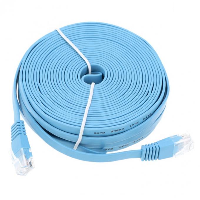UTP STP Industrial Cat5 Cat5e Cat6 Cat7 Cat8 Flat RJ45 Patch Cord Rede Lan Cabo de extensão Ethernet 4