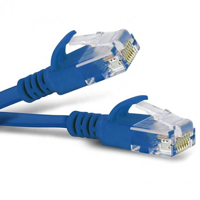 UTP STP Industrial Cat5 Cat5e Cat6 Cat7 Flat RJ45 Patch Cord Network Lan Ethernet Extension Cable para Router 3