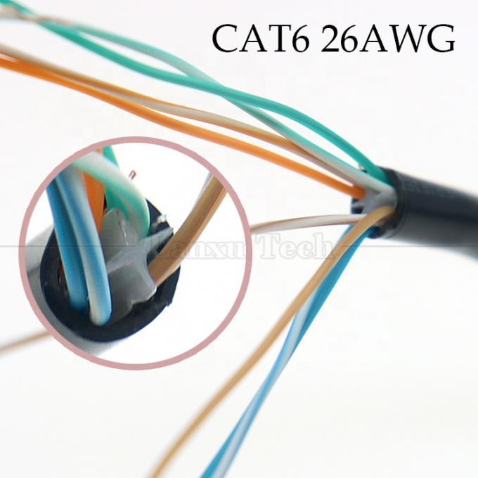 Ethernet de rede de alta qualidade Cta6 26AWG RJ45 8p8c Soquete feminino para abrir Cabos descartáveis de acabamento 2