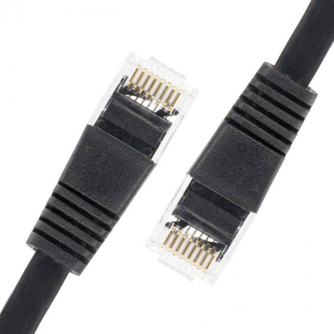 STP UTP Industrial Cat5 Cat5e Cat6 Cat7 Cat8 Flat RJ45 Patch Cord Rede Ethernet Extensão Lan Cable 0