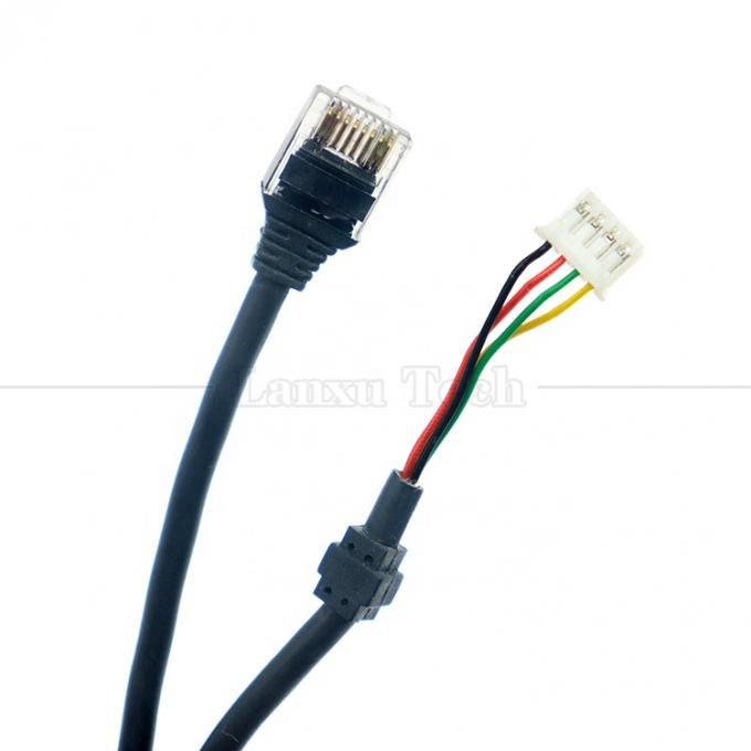 Rede Ethernet personalizada RJ45 Homem Fêmea para JST Molex PH XH ZH SH 1.0 1.25 2.0mm Pitch Wire Harness Cable 1