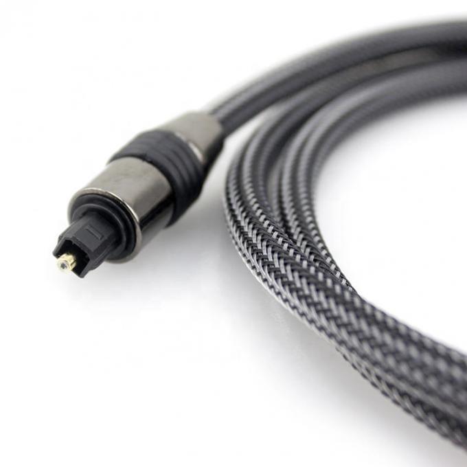 Cabos ópticos de fibra óptica Toslink Spdif de alta qualidade 4