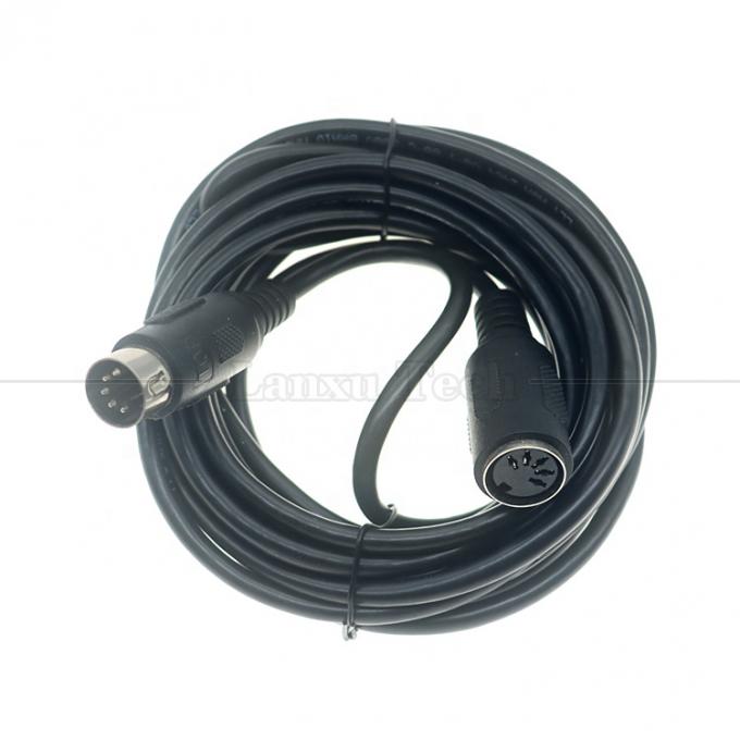 Personalização 1M 3M 5M Homem para Mulher MIDI 5 PIN DIN cabo de extensão 1