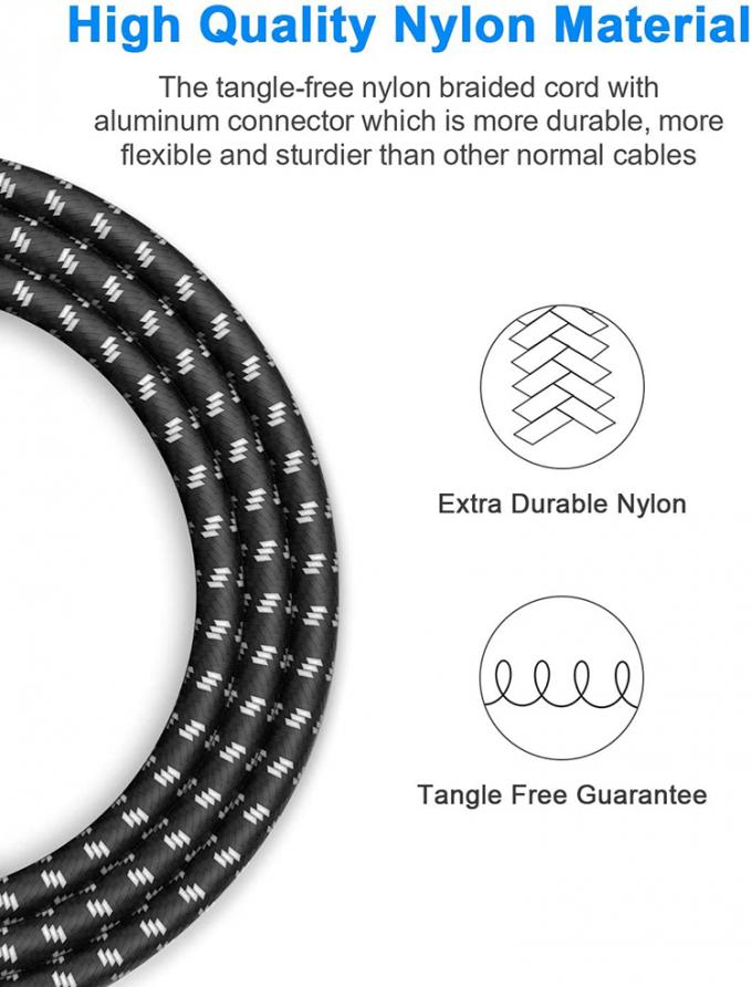 OEM 3M 1/4 Inch 6.3mm TS Jack Ângulo Direito Instrumento Musical Bass Amplificador Pedal Guitar Patch Cable 4