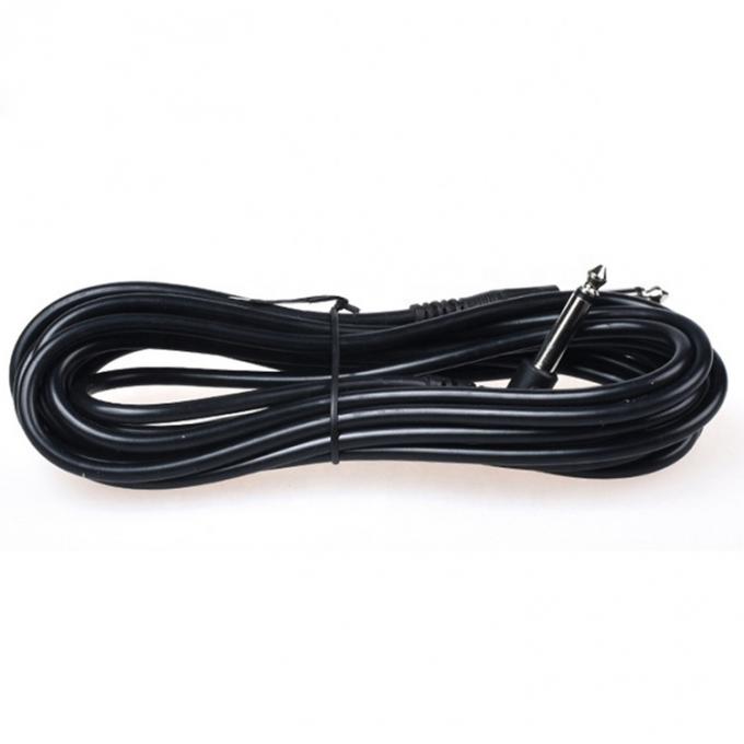 Personalização 10FT 90 Graus para Direito 1/4 6.35mm TS Jack Instrument Patch Guitar Cable 2