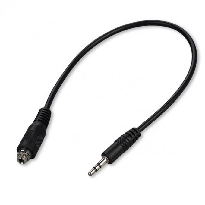 Parafuso de homem para mulher 3.5mm 3 polos TRS cabo de tomada de áudio 1