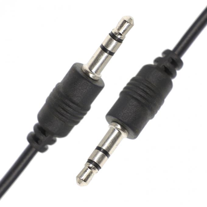 Personalização 1M 2M 3M 5M 3,5 mm macho a 3,5 mm macho Jack Auxiliar de alto-falante cabo de áudio estéreo 0