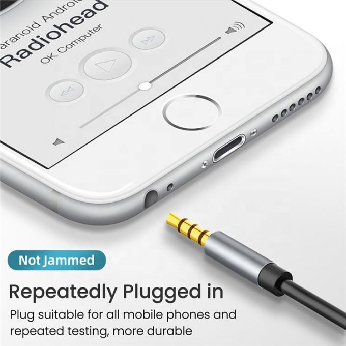 1 fone de ouvido masculino para 2 fones de ouvido femininos Y Splitter 3.5mm Jack Audio Splitter Cable 4