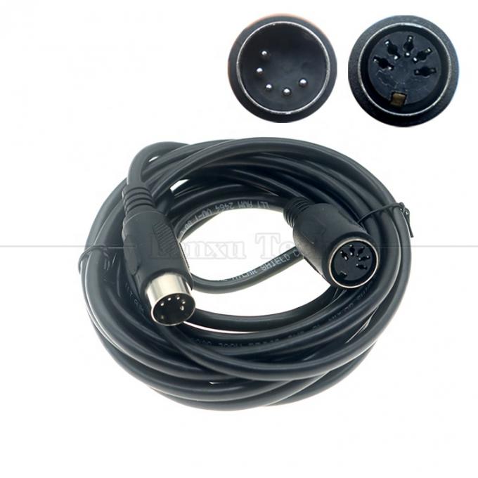 Personalização 1M 3M 5M Homem para Mulher MIDI 5 PIN DIN cabo de extensão 3