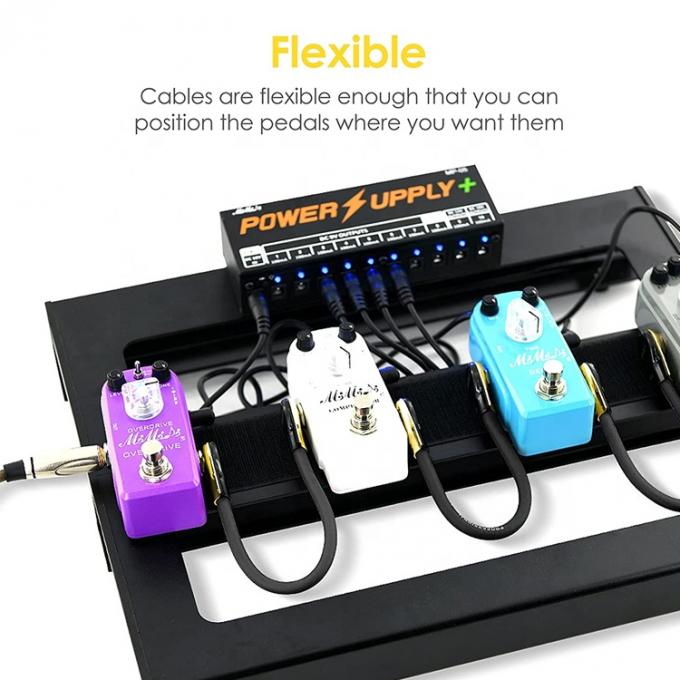1/4 de polegada de ouro ângulo direito Mono TS Jack Instrument Cord Guitar Patch Cable 6