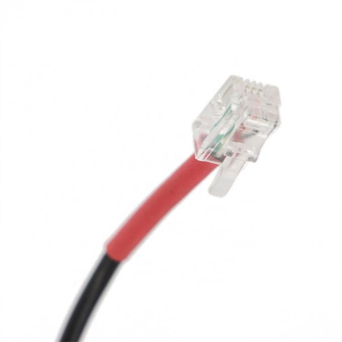 RJ9 RJ10 para Fêmea 3.5mm CTIA Plug Audio Jack Headset Adaptador de cabo para telefone de escritório 3