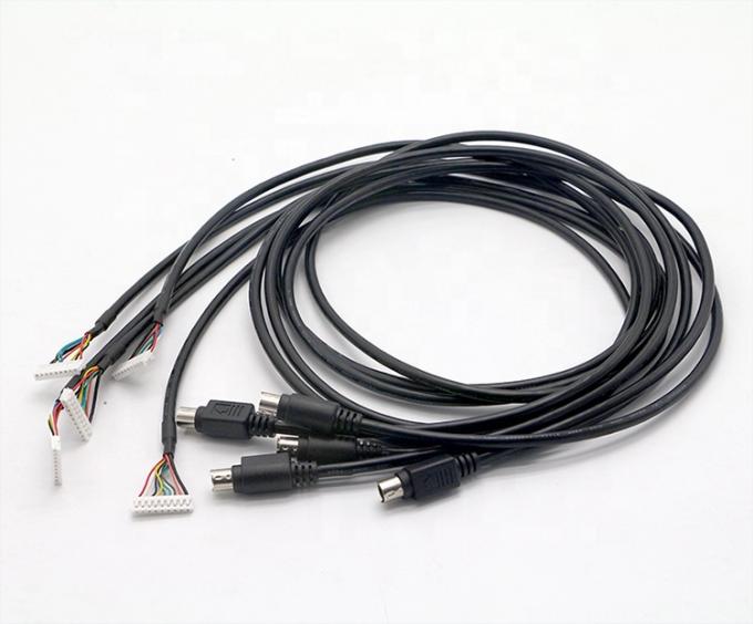 CUSTOM S Video 8 PIN Mini DIN para 9 PIN JST Conector PC Controlador de motor cabo 3